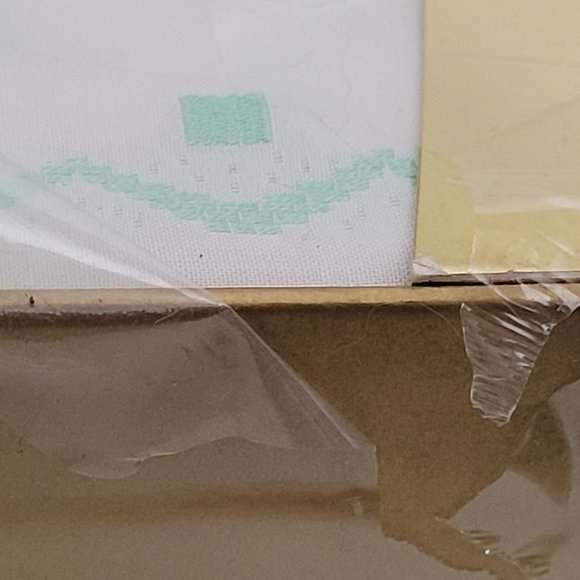 Dan River Combed Percale Sheet Set Double Flat Sheet 2 Pillow Cases Original Box - Picture 10 of 14